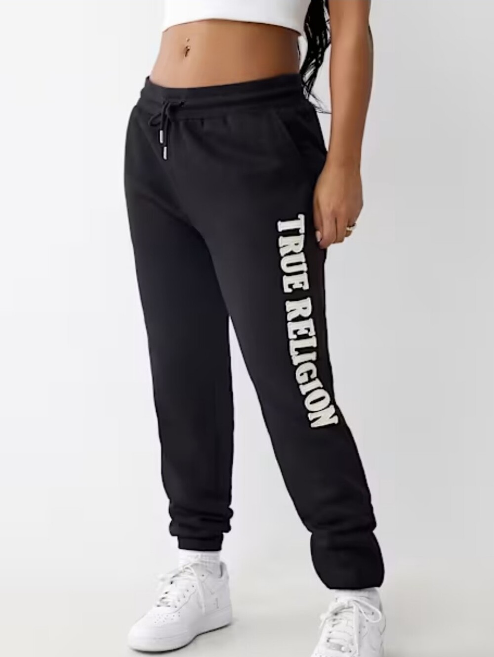 NWOT True Religion Logo Mid Rise Jogger